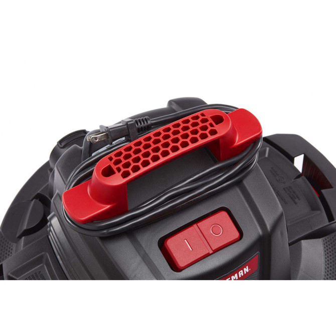 CRAFTSMAN 9 gal Corded Wet/Dry Vacuum 8.3 amps 120 V 4.25 HP