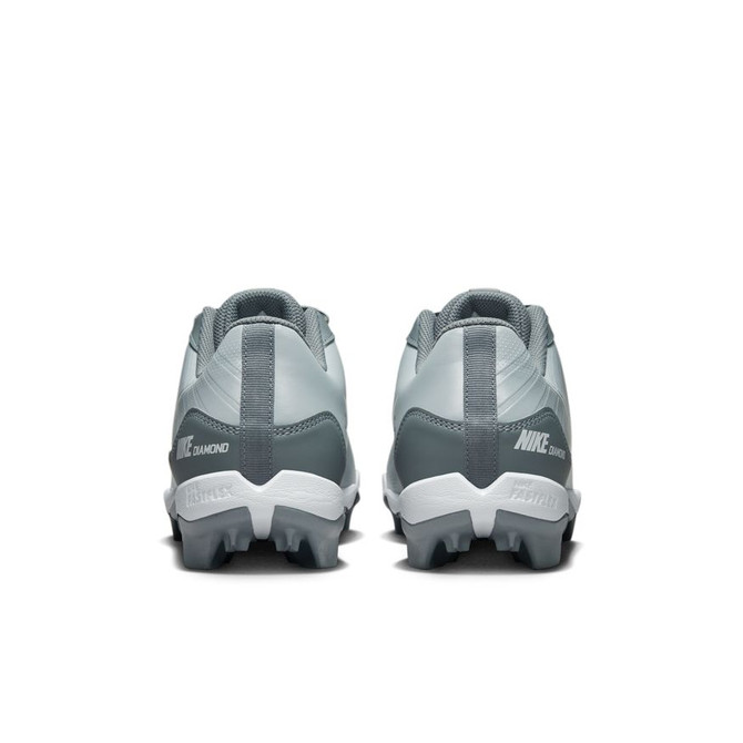 Nike Men's Alpha Huarache 4 Keystone Cleats: Wolf Grey/Cool Grey/Pure Platinum/White