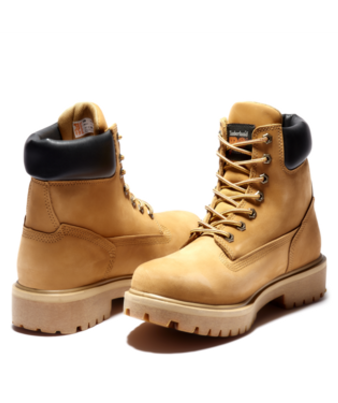 Timberland Men's 6 Inch Direct Attach ST WP INS 200G- Wheat