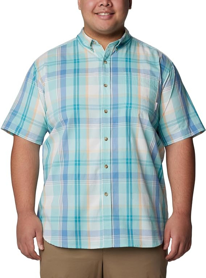 Columbia Men's Rapid River II Short Sleeve Shirt – Spray Multi Plaid