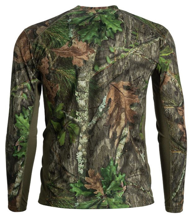 Blocker Outdoors Finisher Turkey Long Sleeve Performance Tee - Mossy Oak Obsession NWTF