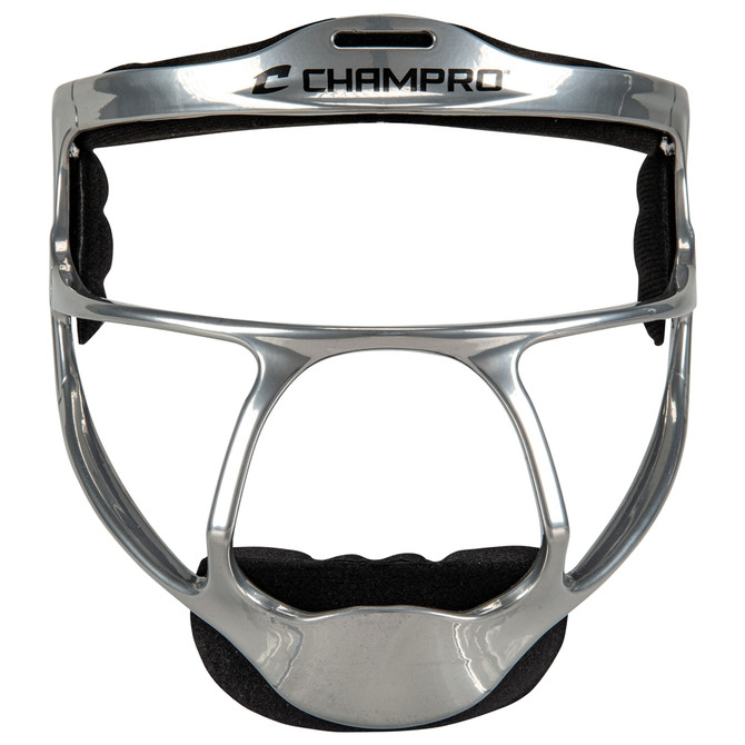 Champro Rampage Youth Softball Fielder's Facemask - Silver