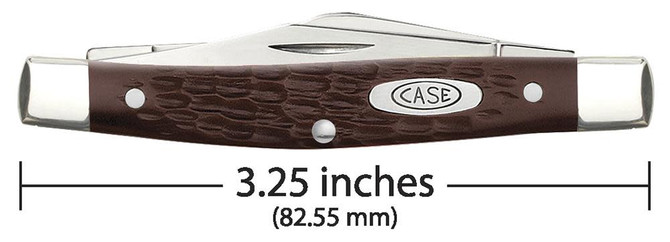 Case Knives Brown Synthetic Medium Stockman