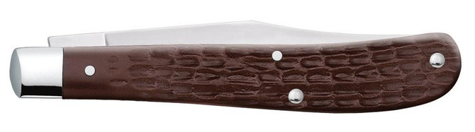 Case Knives Brown Synthetic Slimline Trapper