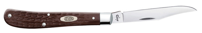 Case Knives Brown Synthetic Slimline Trapper