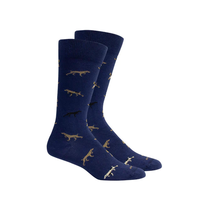 Brown Dog Socks Anderson Creek - Insignia Blue