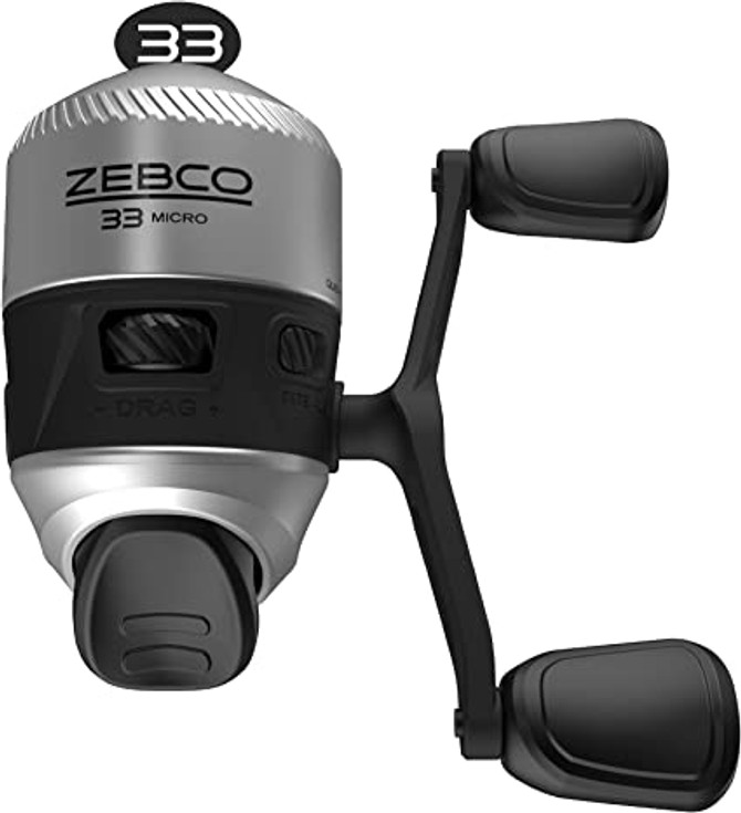 Zebco 33 Micro Spincast Fishing Reel, Size 10 Reel