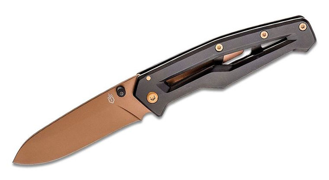 Gerber Paralite Folding Knife Rose Plain Blade