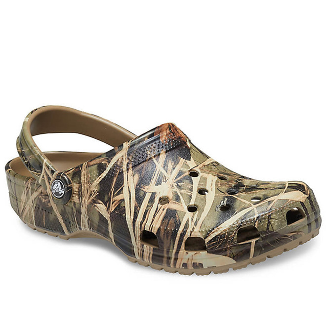 Crocs Unisex Adult Class Realtree V2 Clog - Khaki