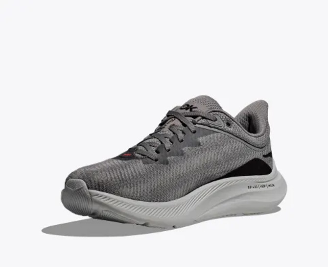 Hoka Men's Solimar - Limestone/Black