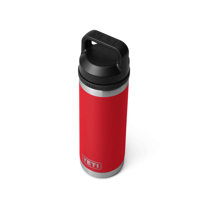 YETI Rambler 18 oz Rescue Red BPA Free Bottle with Chug Cap