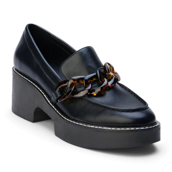 Matisse Louie Platform Loafer - Black