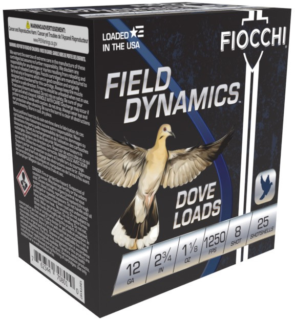 Fiocchi Dove and Quail 12g #8 Shot