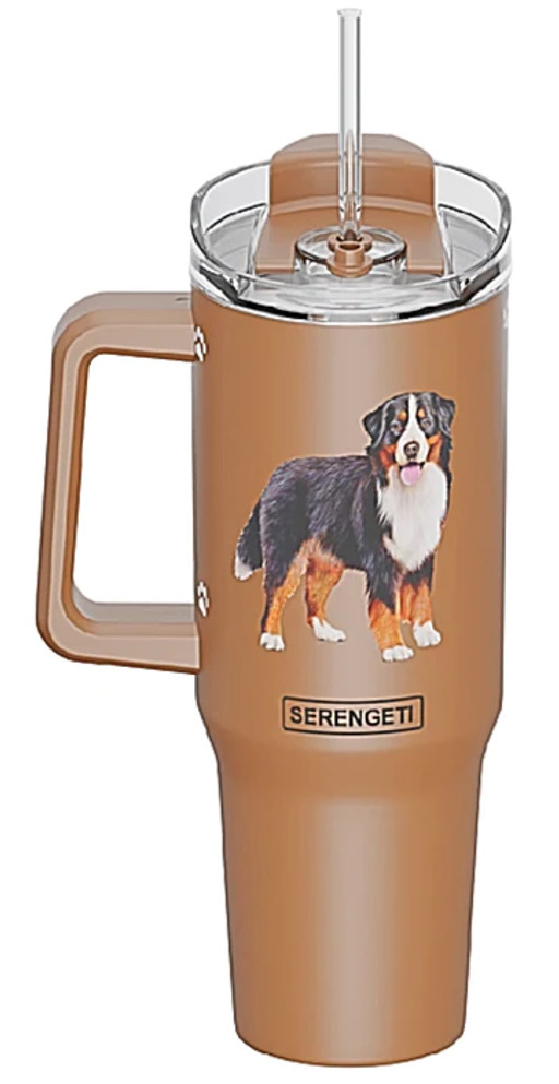 Serengeti 40 Oz. Stainless Steel Ultimate Hot & Cold Tumbler - Bernese Mountain
