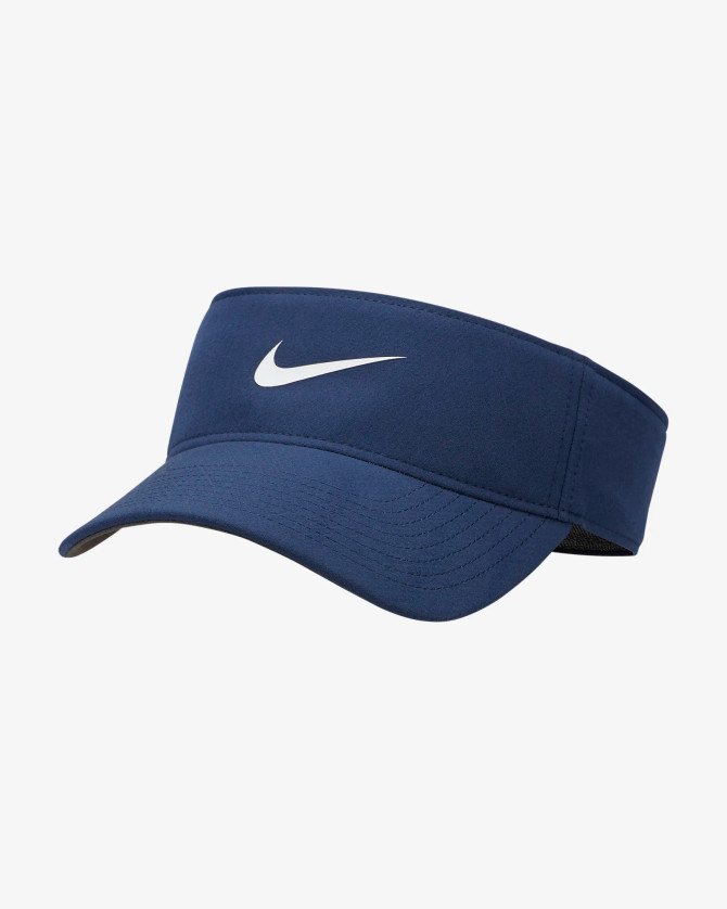 Nike Dri-FIT Ace Swoosh Visor-  Midnight Navy/Anthracite/White