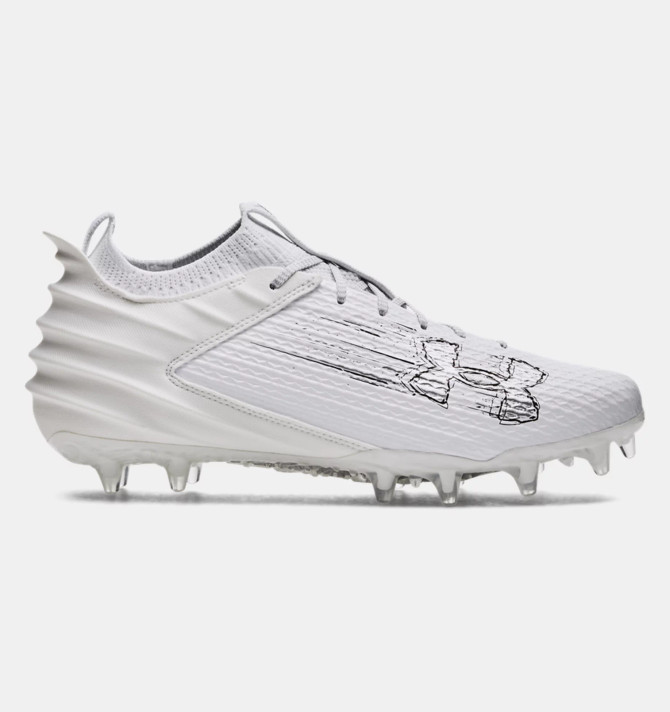 Under Armour Men's UA Blur Smoke 2.0 - White/Metallic Silver