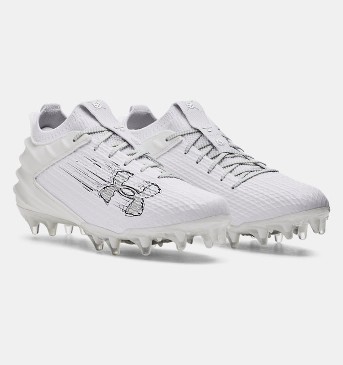 Under Armour Men's UA Blur Smoke 2.0 - White/Metallic Silver