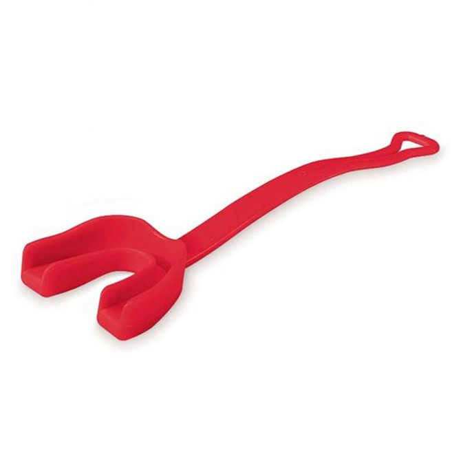 Mueller Strapguard Mouthguard with Strap - Red