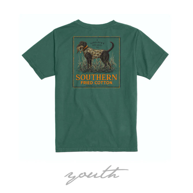 Southern Fried Cotton Youth Dressed to Hunt T-Shirt