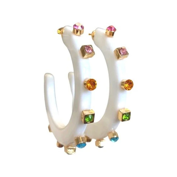 Smith and Co City Girl Jewel Hoop