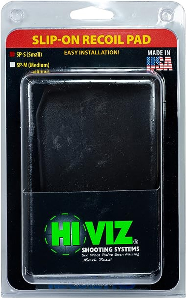 HIVIZ SP-S Slip On Recoil Pad, Small,Black,Medium