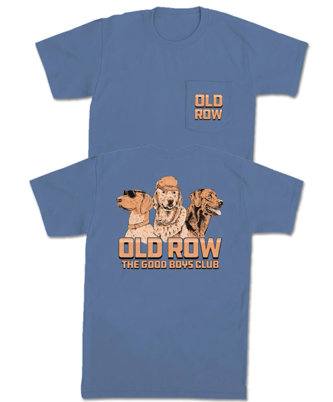 Old Row The Good Boys Club Trio Pocket Tee