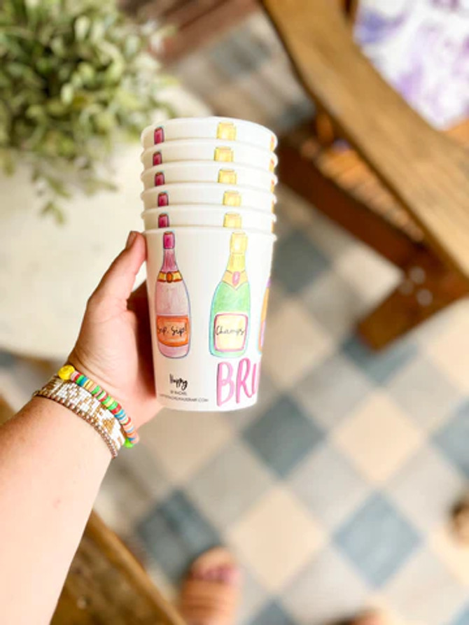 Happy By Rachel Brunch Babes Reusable Party Cups