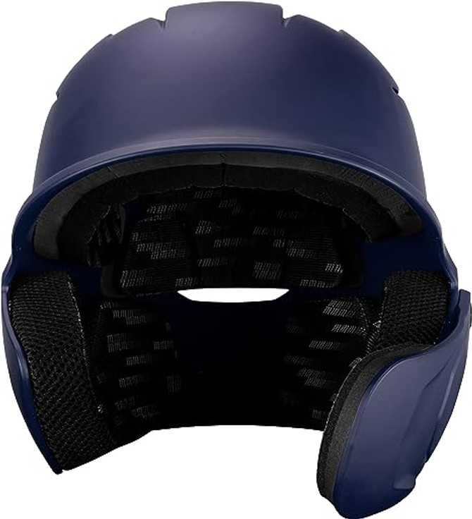 Marucci Duravent Batting Helmet with Jaw Guard - Navy Blue