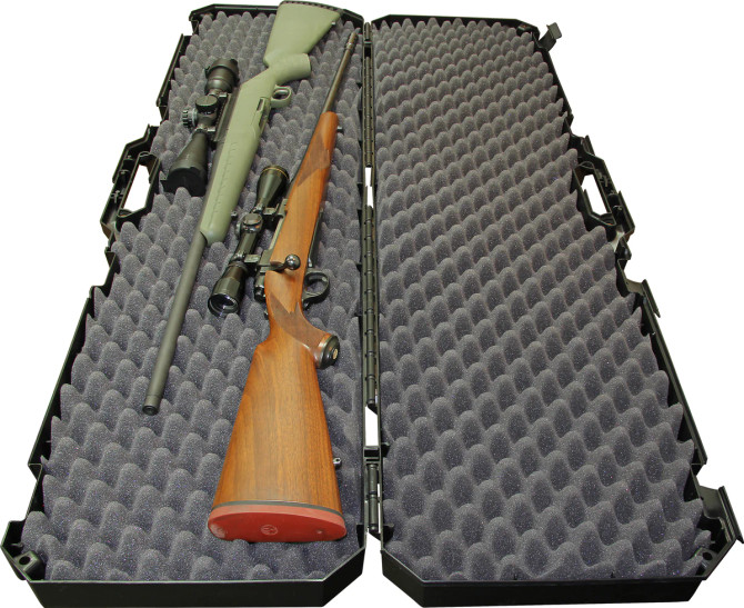 MTM Double Scoped Rifle Case 51