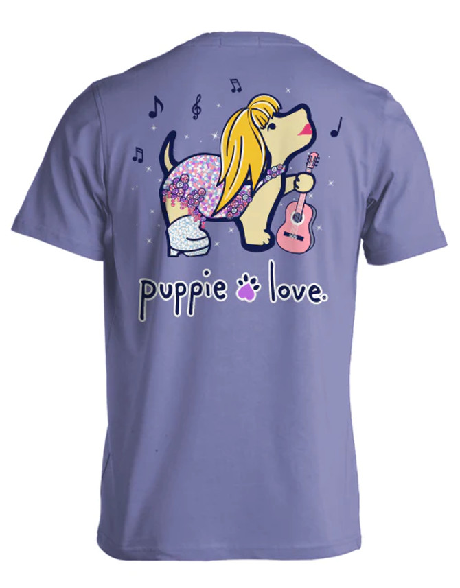 Puppie Love Pop Star Pup Tee