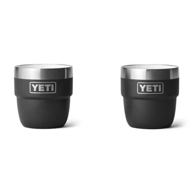 Yeti Rambler 4 Oz Espresso Mug Black 2 Pack