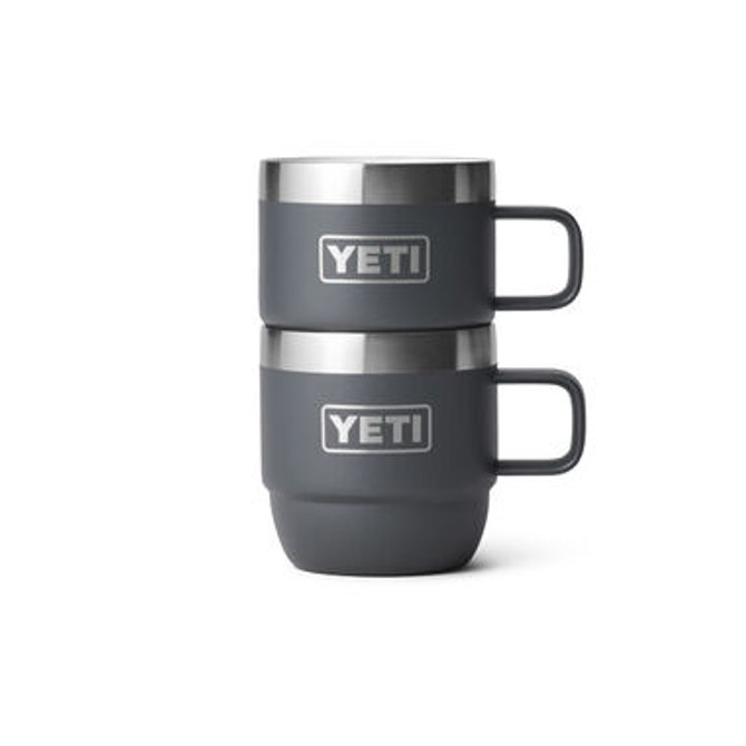 Yeti Rambler 6 Oz Espresso Mug Charcoal 2 Pack