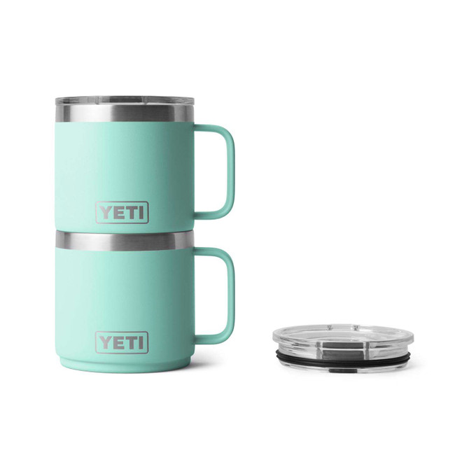 Yeti Rambler 14 oz Seafoam BPA Free Mug with MagSlider Lid