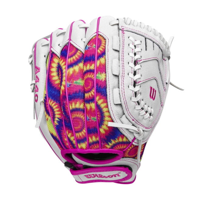 Wilson 2024 A440 Flash 12” Youth Outfield Fastpitch Softball Glove - Right Hand Throw