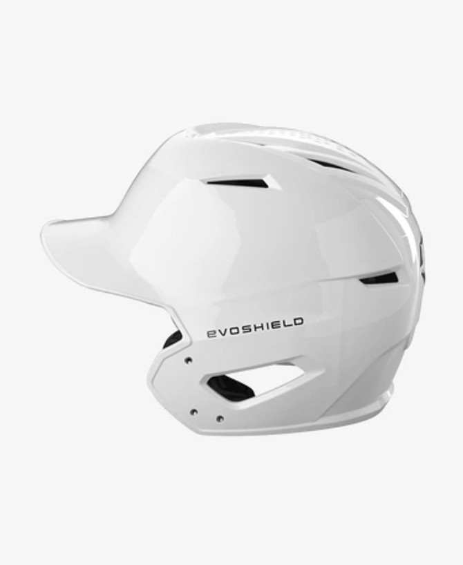 EvoShield XVT 2.0 Gloss Batting Helmet - Team White