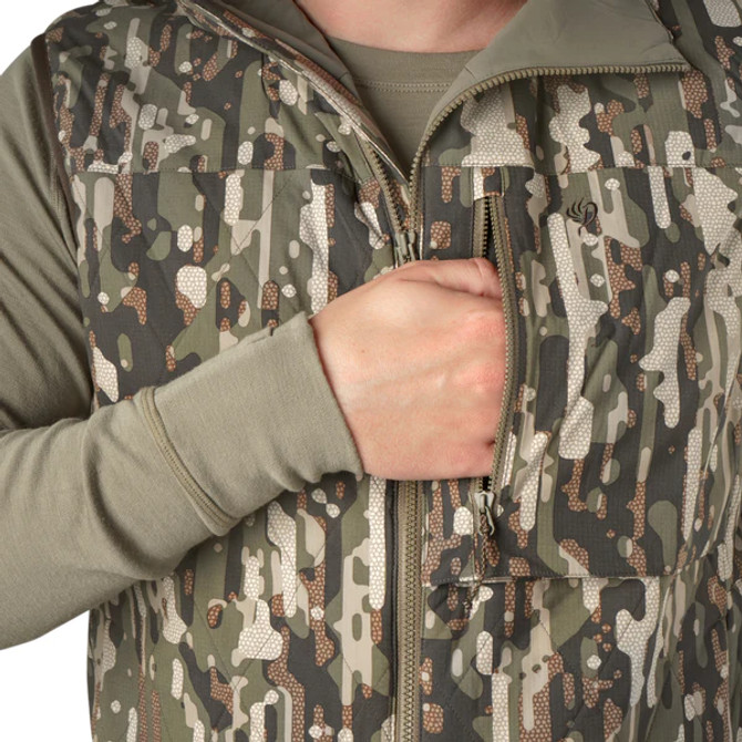 Duck Camp Airflow Insulated Vest - Woodland