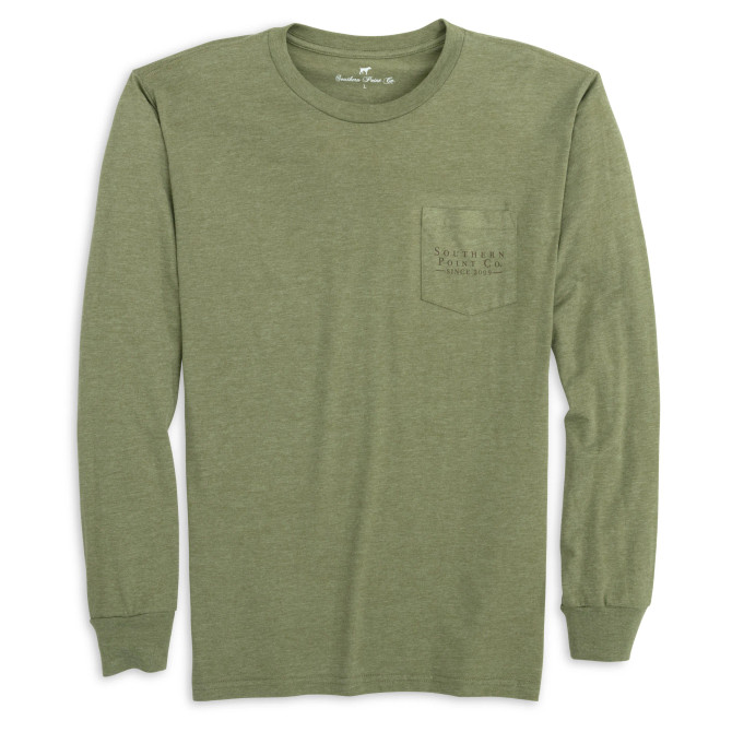 Southern Point Greyton Detail Long Sleeve T-Shirt