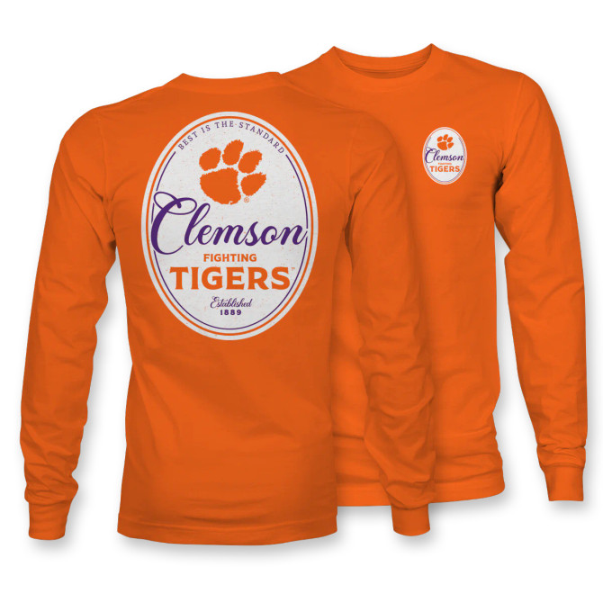 Palmetto Shirt Co. Fighting Tigers Long Sleeve T-Shirt - Clemson