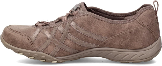 Skechers Women's Breathe-Easy-Days End Sneaker - Taupe