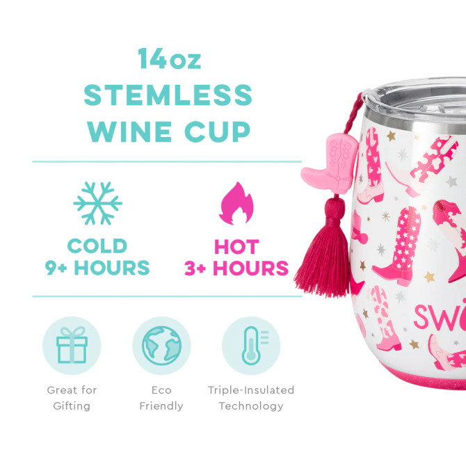 Swig-Let's Go Girls Stemless Wine Cup