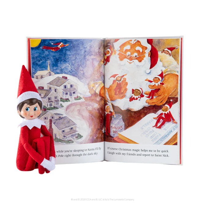 The Elf on the Shelf Tradition - Boy with Blue Eyes The Elf on the Shelf Tradition - Boy with Blue Eyes