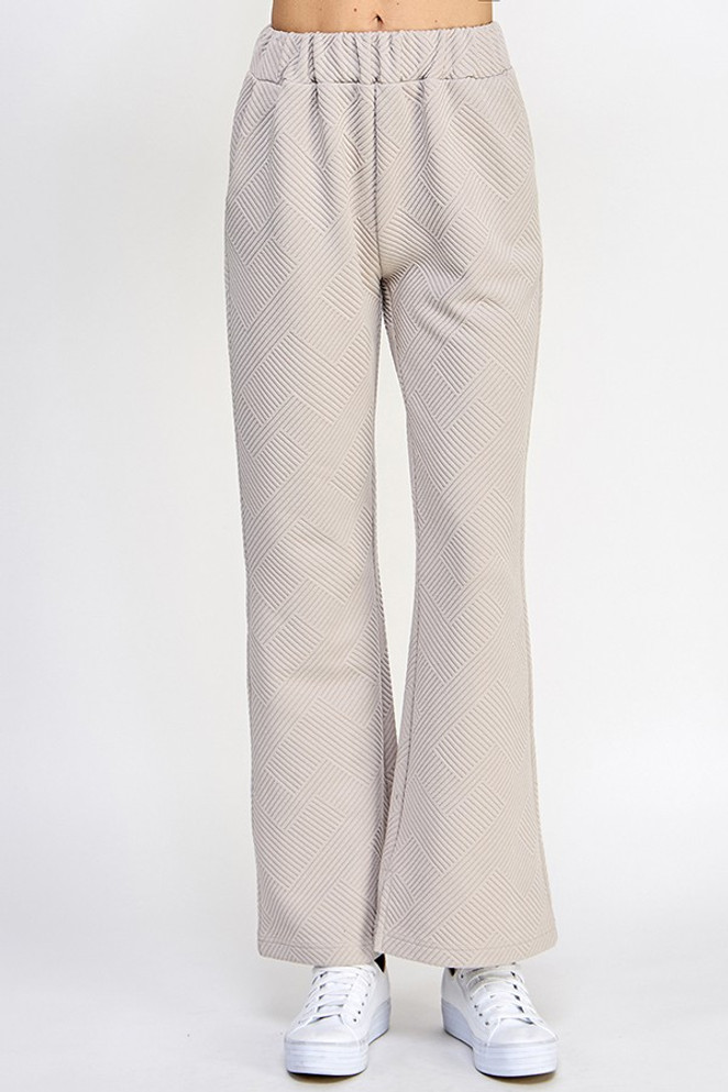 See and Be Seen Textured Long Pants PLUS