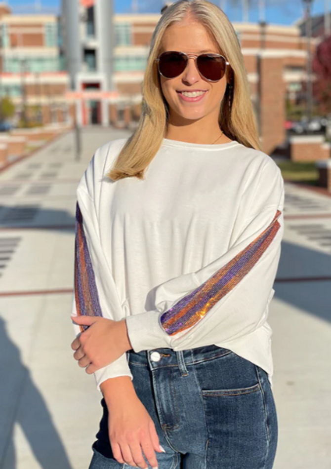 Mary Square Millie Sweatshirt Clemson