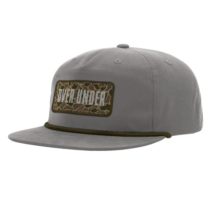 Over Under Duck Camo Badge Rope Hat