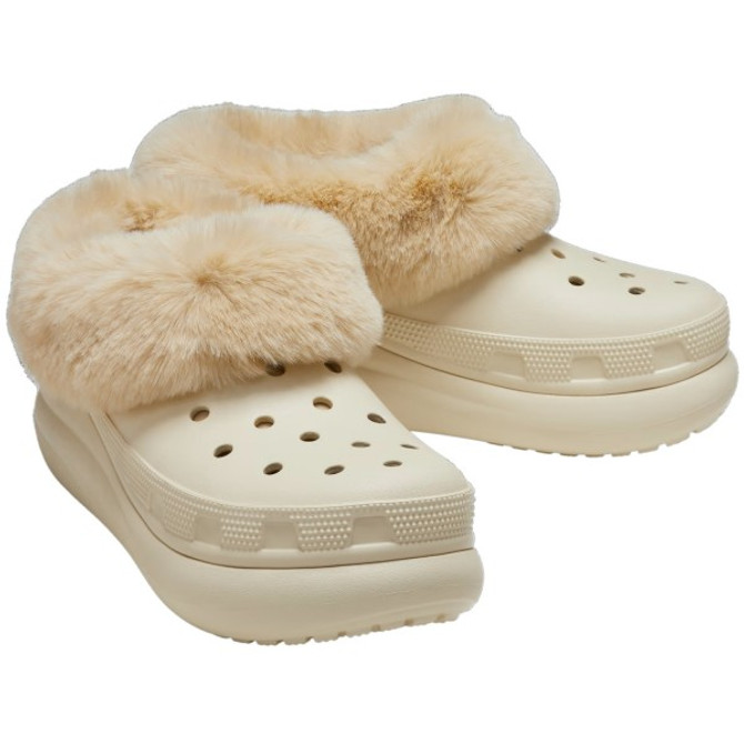 Crocs Furever Crush Classic Clog - Bone