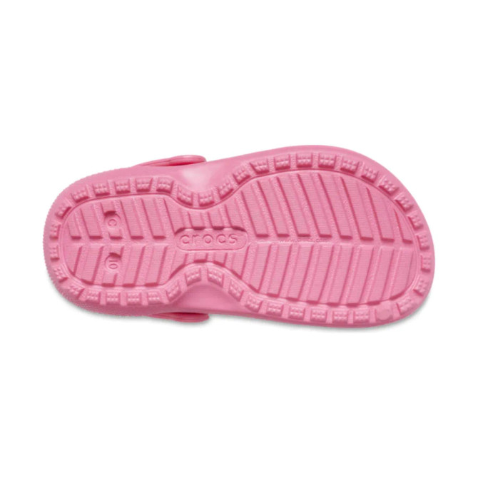 Crocs Toddler Classic Lined Clog - Hyper Pink