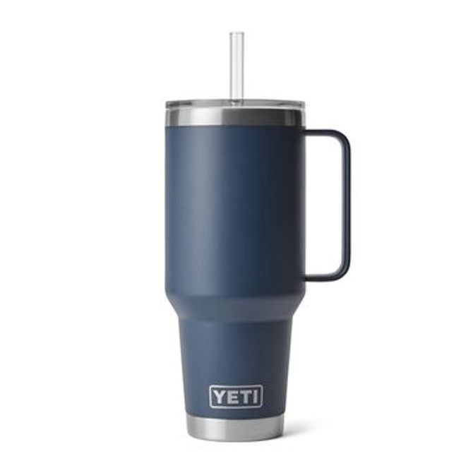 Yeti Rambler 42 Oz Straw Mug with Straw Lid - Navy