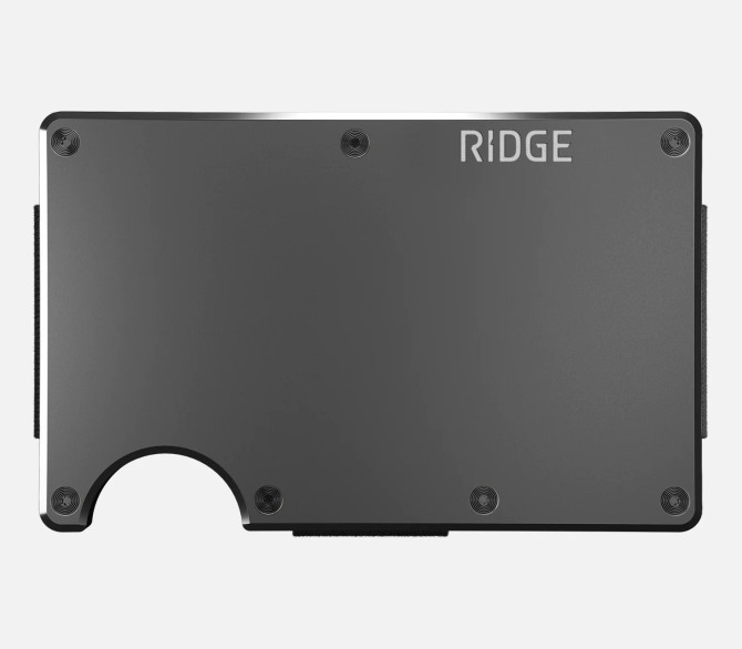 The Ridge Wallet Aluminum Money Clip