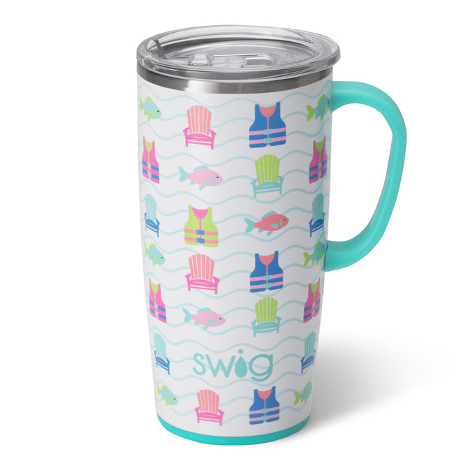 Swig Life Lake Girl Travel Mug (22oz)