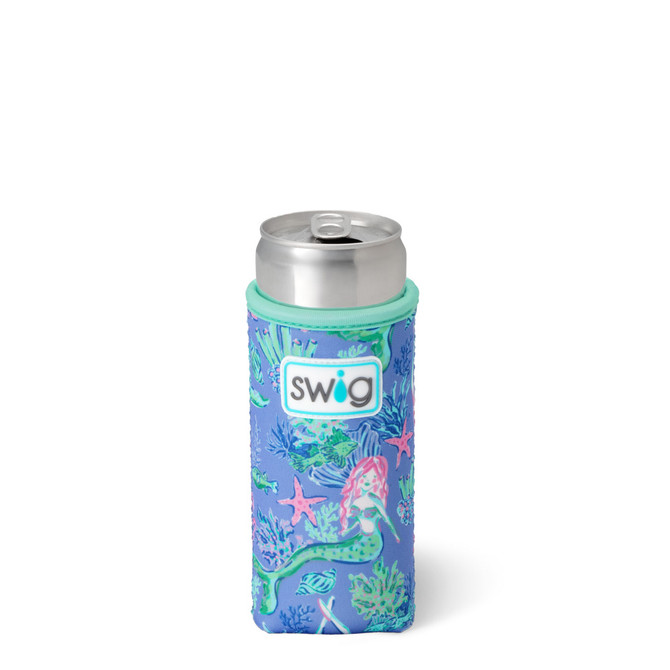 Swig Under The Sea Slim Can Coolie